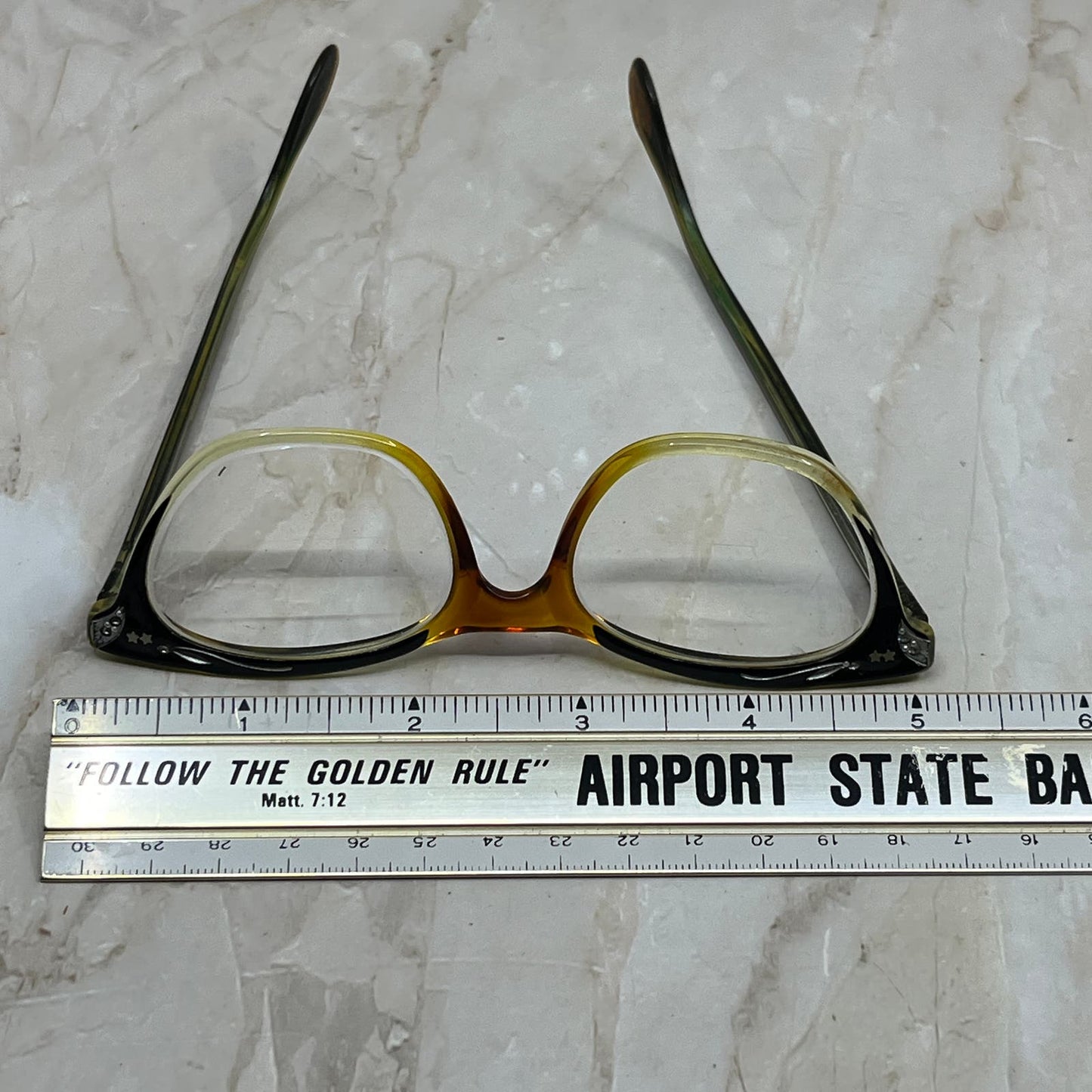 Swan USA 5 3/4 Cat Eye Acrylic Acrylic Sunglasses Eyeglasses Frames TE9-G3-3