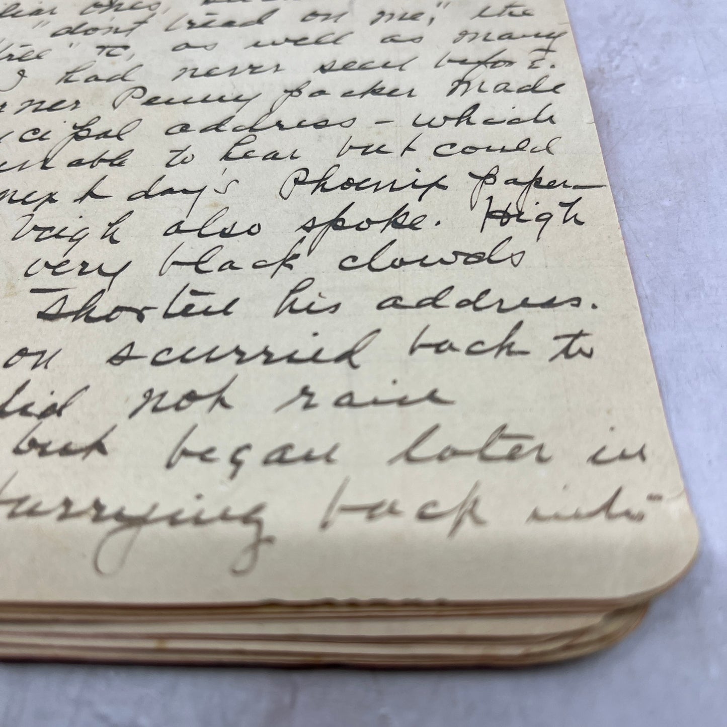 1907 Letter Lillian Lutes Wm. Dyer On Pickering-Ford Phoenixville PA D23