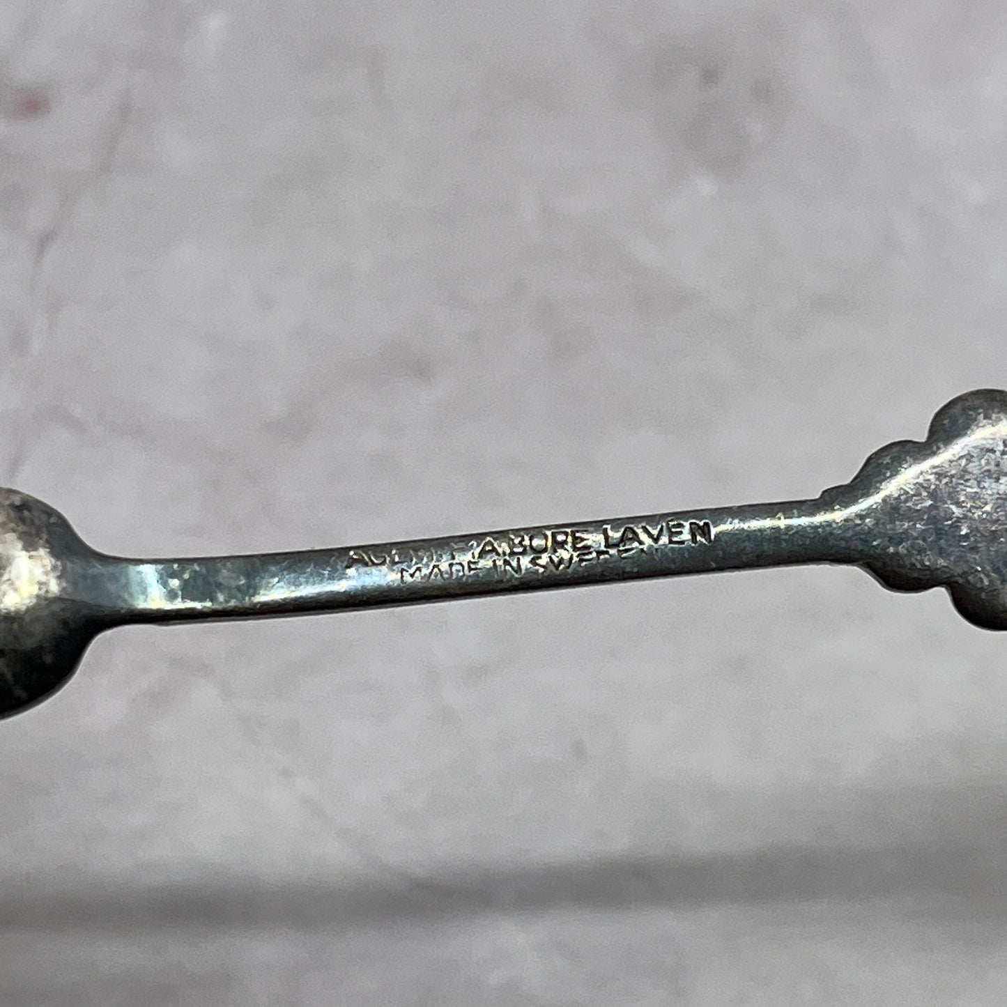 F.A. Bore Laven Silverplate Cocktail Fork Sweden Vintage Silverplate TC5-OS-1