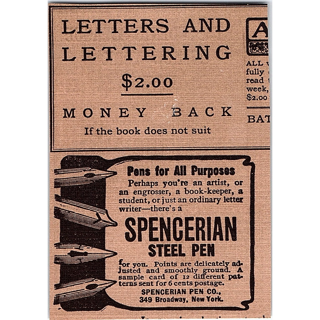 Art Students League of New York W. 57th Street - 1908 Ad AF4-8