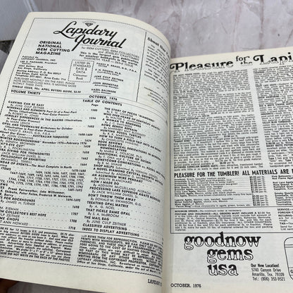 Oriental Carving in Turquoise - Lapidary Journal Magazine - Oct 1976 M22