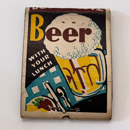 Garfield Tavern 148 High St Hartford CT Vintage Matchbook Cover TB8-MB3-8