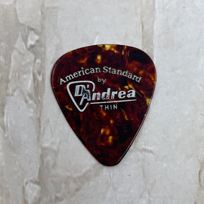 Vintage D' Andrea U.S.A. Thin Tortoise Shell Celluloid Guitar Pick Plectrum SB8
