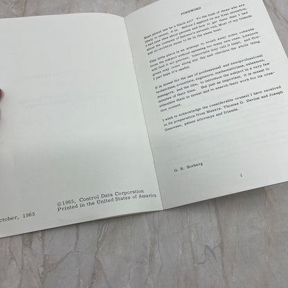 The Black Art of Patentry Part 1 G.R. Norberg 1965 TI9-P2