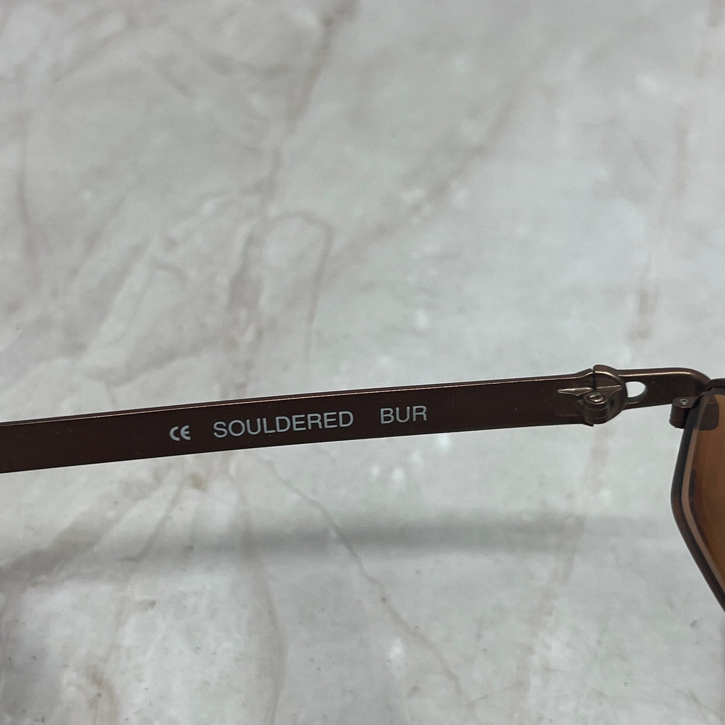 Vtg Copper Tone Red or Dead Soldered Burr Sunglasses Eyeglasses Frames TG7-G5-6