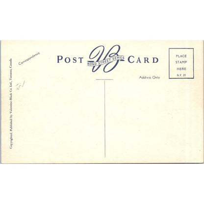 View of Niagara Falls from Union Bus Terminal Vintage Postcard PC7