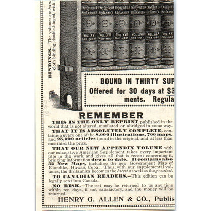 X LaMotte Sage Occult Science Books c1905 Original Magazine Advertisement AE7-A3