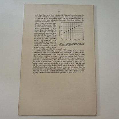Costs and Utilization of Corn in 7 Iowa Counties 1932 Ames Iowa Bulletin TK2-XB4