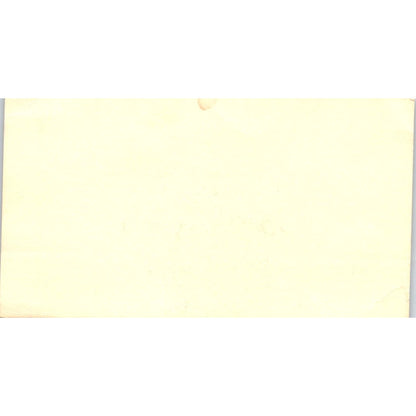 Rev. Denis Lynch Sacred Heart CO-Cathedral Houston Vintage Business Card SD8-B4