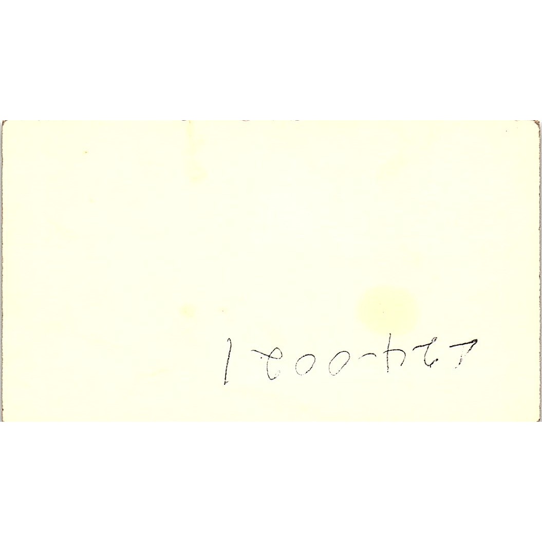 Haskel Engineering & Supply Co Alan C. Meyers Glendale CA Business Card SF3-B5