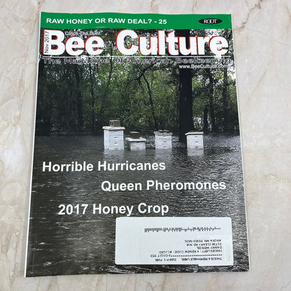 2017 Nov Bee Culture Magazine Bees Beekeeping Honey M8