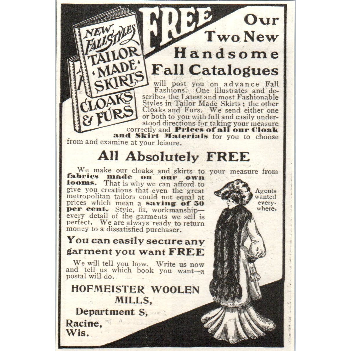 Oneita Mills Elastic Ribbed Union Suits NY c1905 Original Advertisement AE7-A3