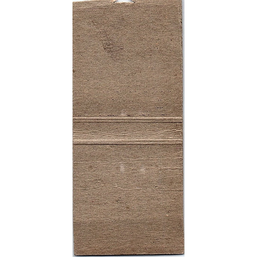 BPOE Elks Lodge No. 1313 Marinette WI Vintage Matchbook Cover SF3-Y7