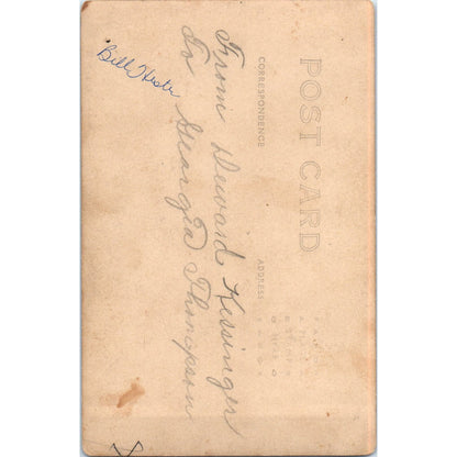 Deward Kessinger Georgia Thompson Bill Hester Antique RPPC Postcard PE7