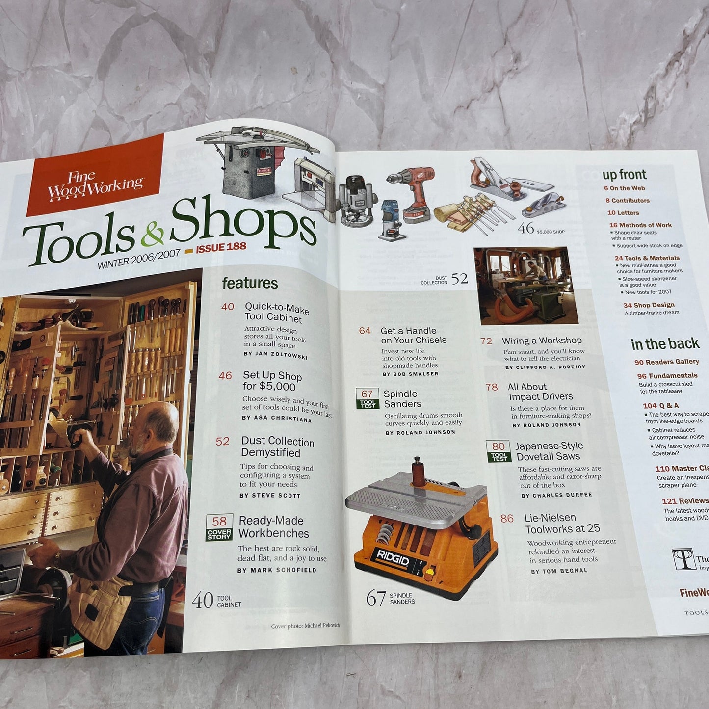 Tools & Shops - Winter 2007 - Taunton's Fine Woodworking Magazine M36