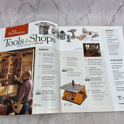 Tools & Shops - Winter 2007 - Taunton's Fine Woodworking Magazine M36