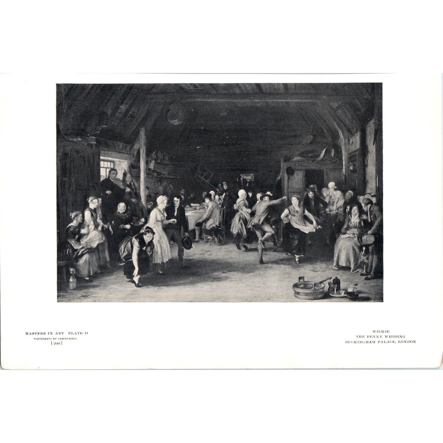 The Penny Wedding - Wilkie c1905 Art Print D13
