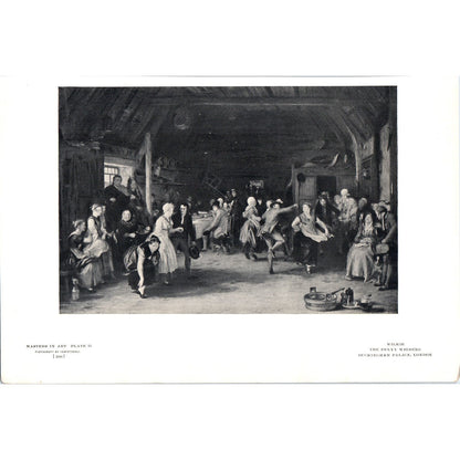 The Penny Wedding - Wilkie c1905 Art Print D13
