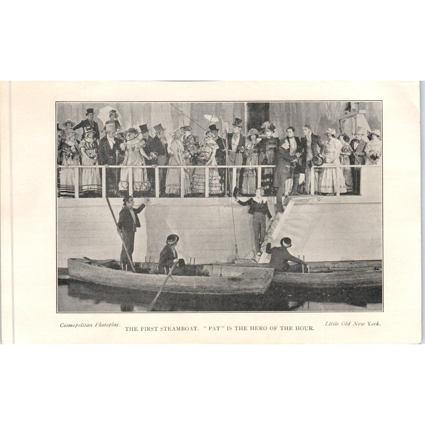 The First Steamboat "Pat" 1923 Little Old New York Photo Still AE5-PP