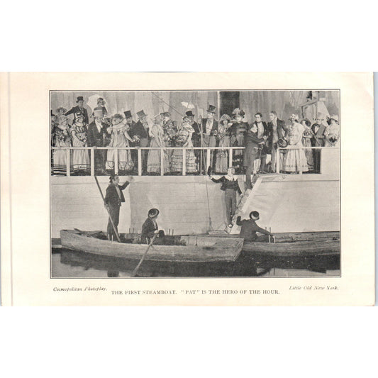 The First Steamboat "Pat" 1923 Little Old New York Photo Still AE5-PP