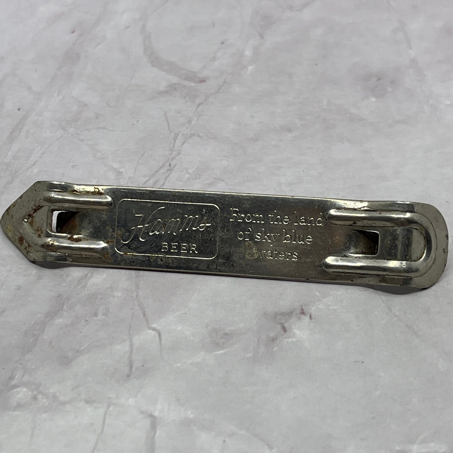 Vintage Hamm's Bottle Opener Land of Sky Blue Waters St. Paul MN SC1