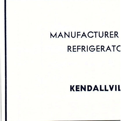 Hite Funeral Home - 403 S. Main St Kendallville Indiana 1964 Ad AG1-S16