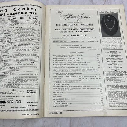 Parure of Rubellites & Diamonds Mrs. Jame Dyer - Lapidary Journal - Dec 1960 M22