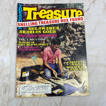 1988 Jan - Treasure Magazine - Treasure Hunting Prospecting Metal Detector M15