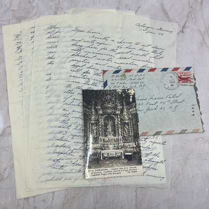 1952 Army Letter Lt. R. Bethje to Maria Vartal from Erlangen Germany AE7