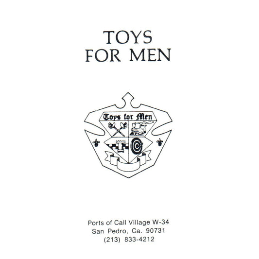 Vintage Toys For Men Ports of Call Village San Pedro, CA Business Card SF3-B1