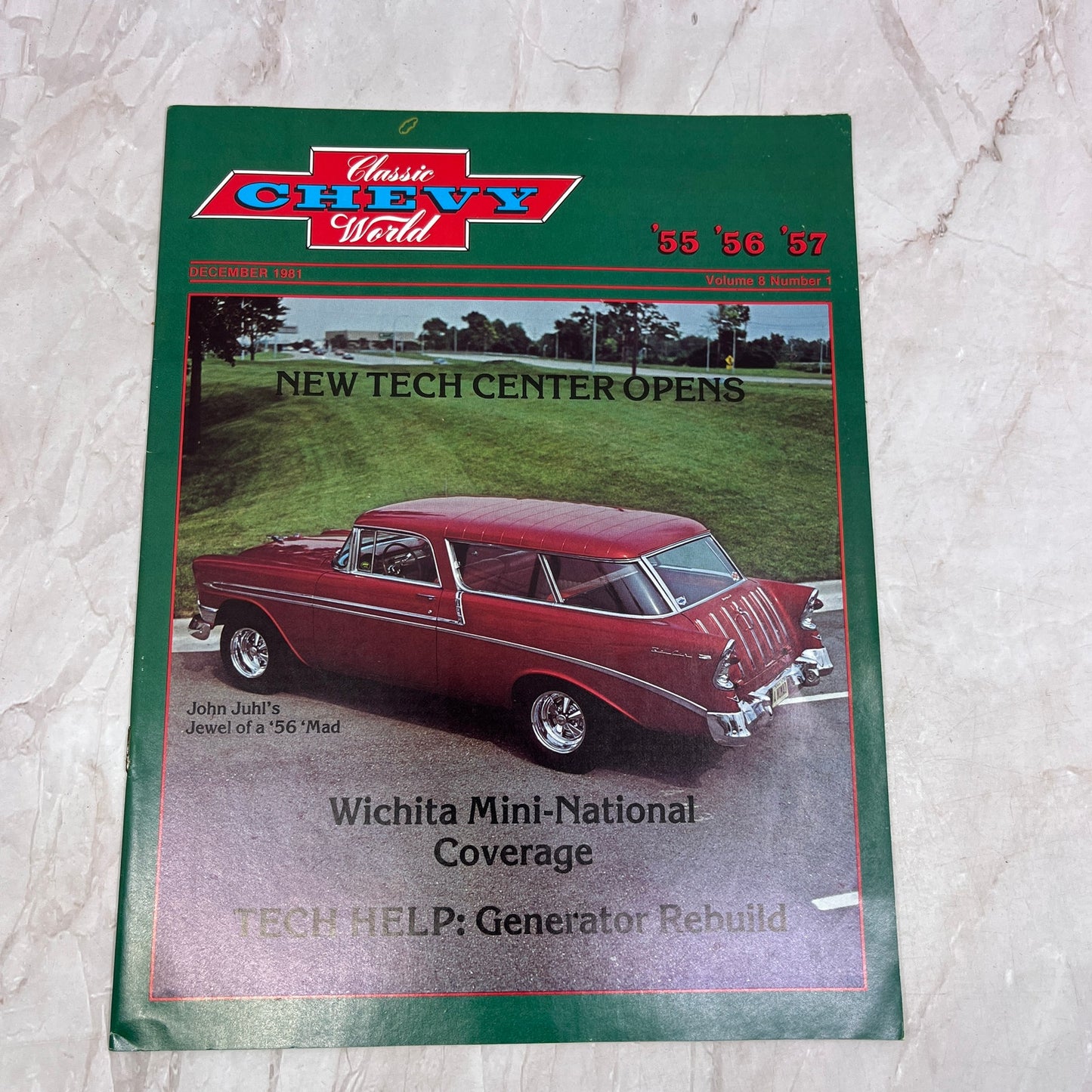 John Juhl 56 Mad - '55, '56, '57 Classic Chevy World Magazine - Dec 1981 M29