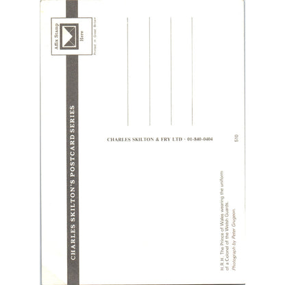 1980s Prince Charles of Wales Great Britain 4x6 Original Postcard PD1