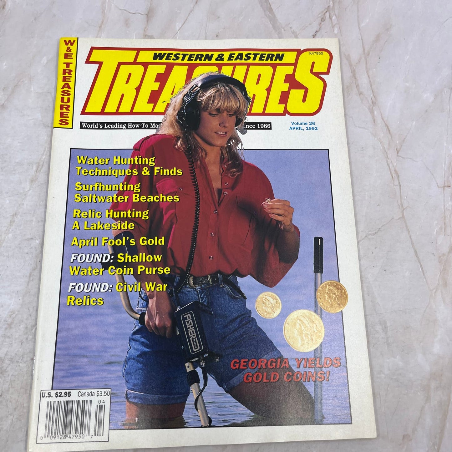 1992 April - Western & Eastern Treasures Magazine - Treasure Hunting Gold M12