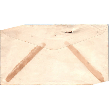 1950 Hallsboro NC to Galesburg KS Postal Cover Envelope TG7-PC1