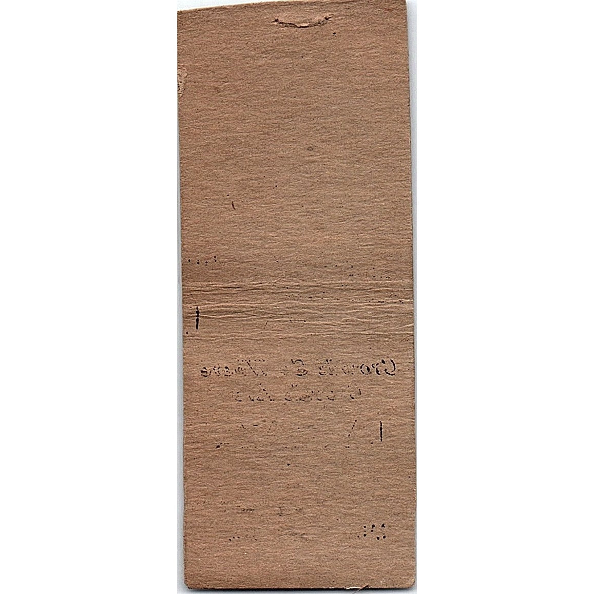 La Plaza Cafe Minot North Dakota Vintage Matchbook Cover SE5-Y2
