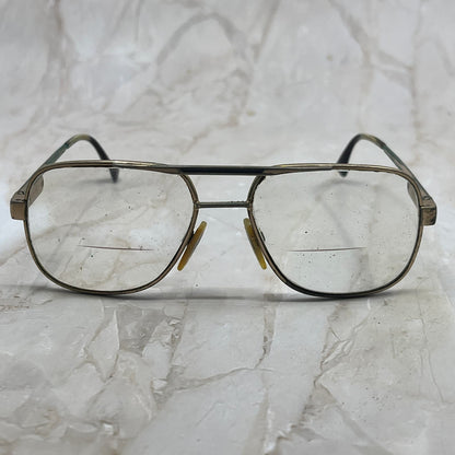 Retro Men’s Saiflo Gold Tone Aviator Sunglasses Eyeglasses Frames TD7-G6-1