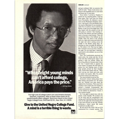 Levis 501 Button Fly Jeans Baseball 1984 Ad AF8-5