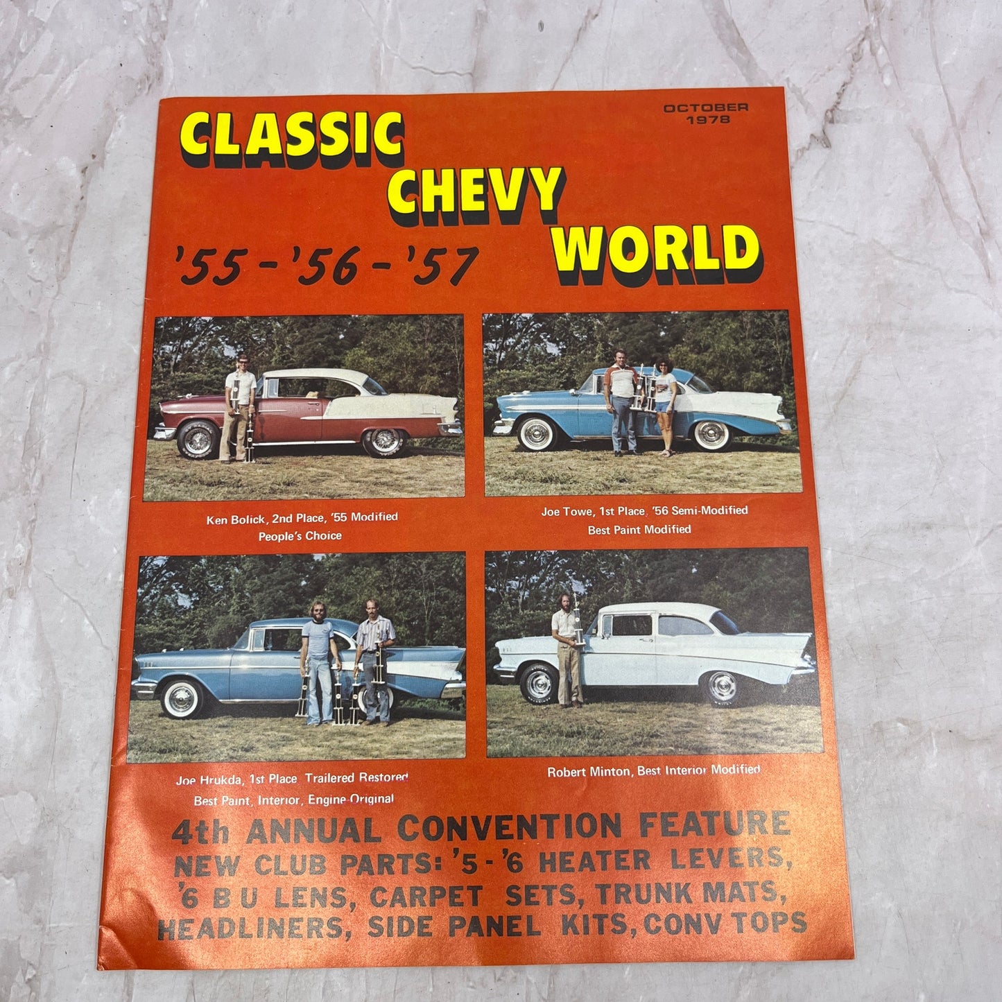 Side Panel Kits - '55, '56, '57 Classic Chevy World Magazine - Oct 1978 M30