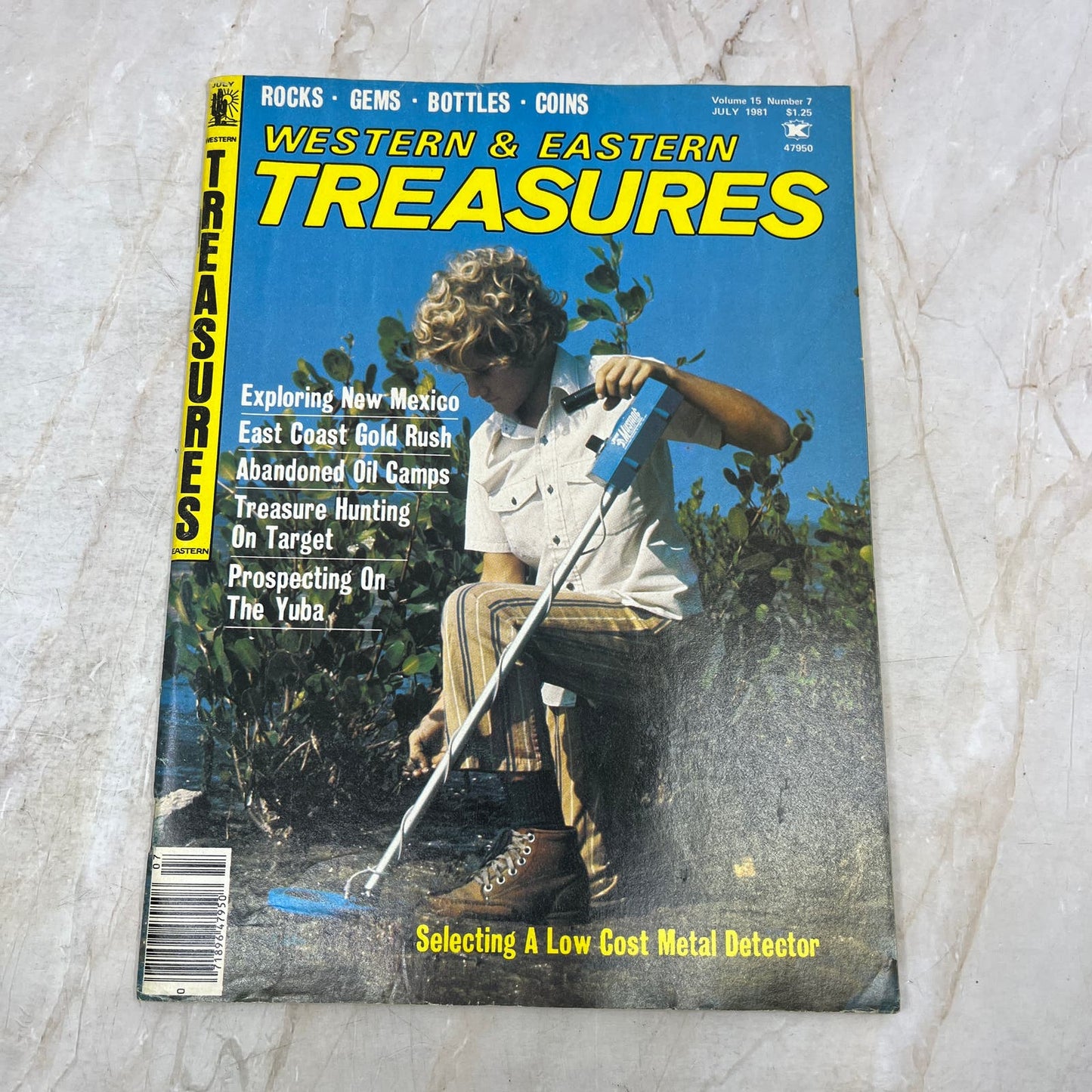 1981 July - Western & Eastern Treasures Magazine - Treasure Hunting Gold M13