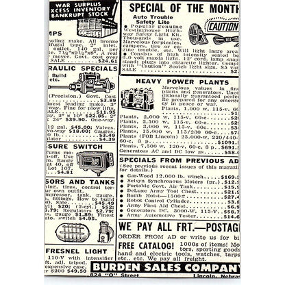 American Floor Surfacing Machine Co Toledo Ohio 1955 Ad AF9-M1