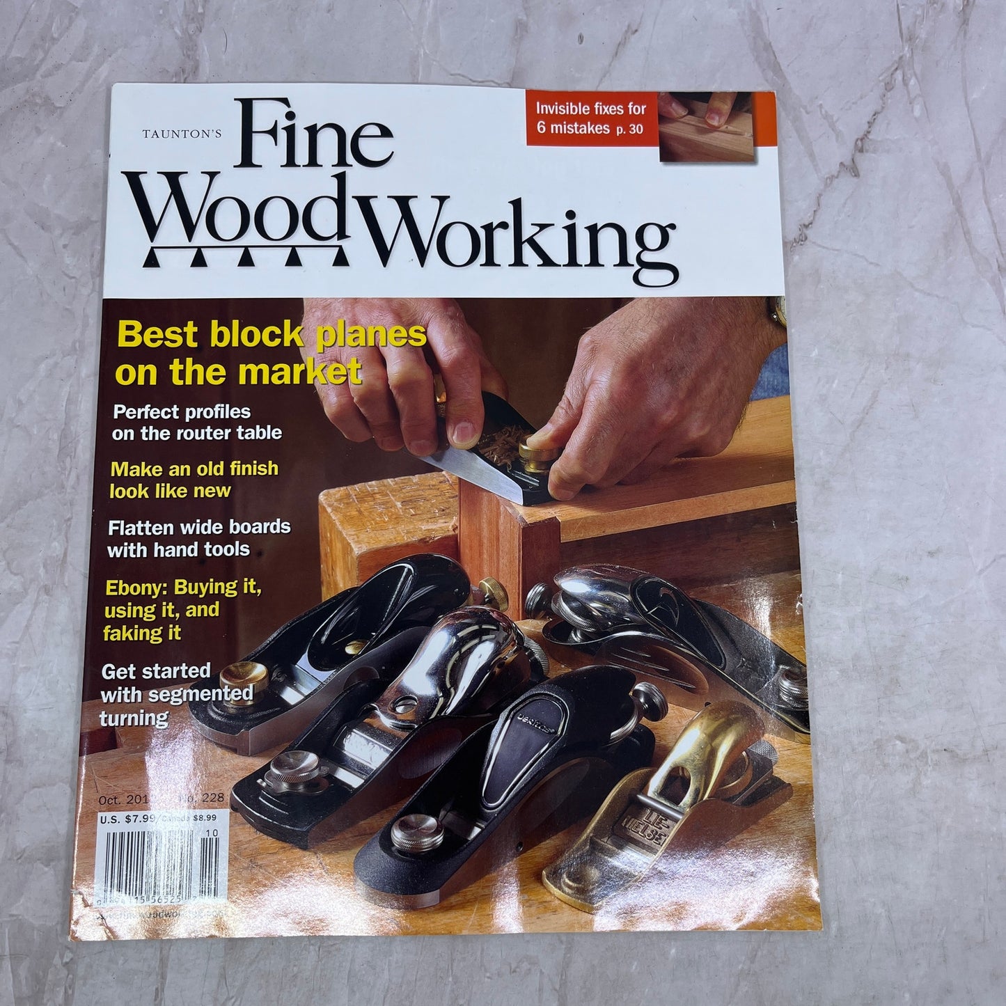 Block Planes - Oct 2012 No. 228 - Taunton's Fine Woodworking Magazine M36