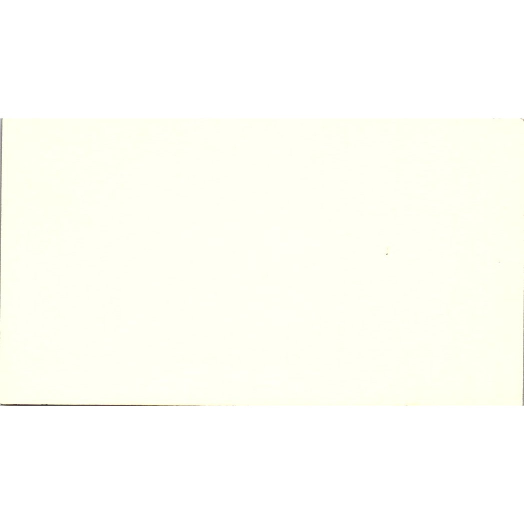 ROC Carbon Company William J. Burgin Houston Texas Vintage Business Card SB4-B10