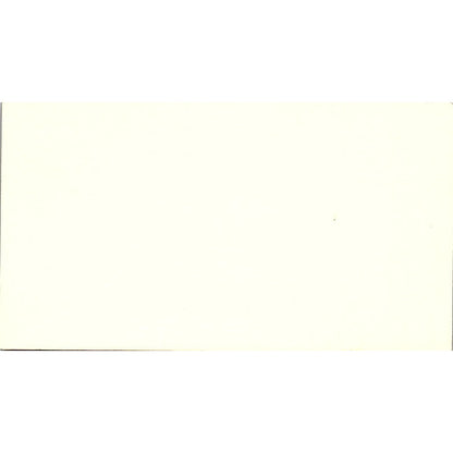 ROC Carbon Company William J. Burgin Houston Texas Vintage Business Card SB4-B10