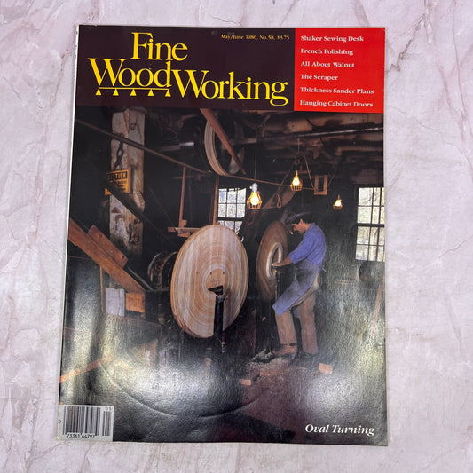 Oval Turning - May/June 1986 No. 58 - Taunton's Fine Woodworking Magazine M32