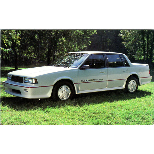 The Auto Style Eurosport V.R. Silver Amway Auto Network Vintage Postcard PC11