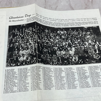 Macalester College Life 1944 Yearbook With Pictures & 50th Reunion Papers TH2