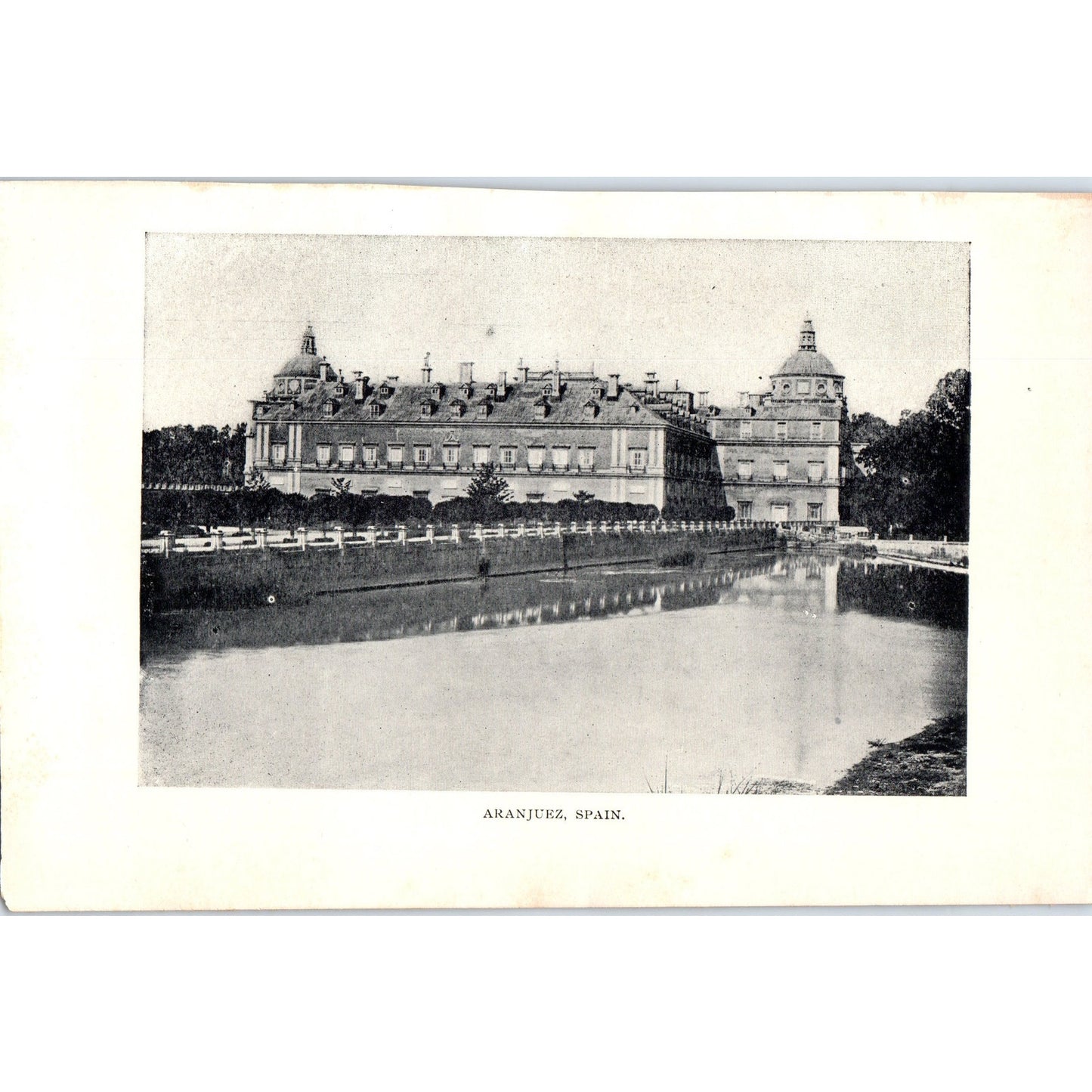 Aranjuez Spain 1901 Original Print AD8-H8