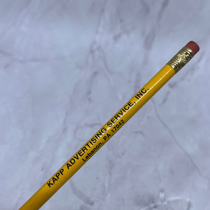 Kapp Advertising Service Inc Lebanon PA Unused Vintage Pencil TC5-PP1