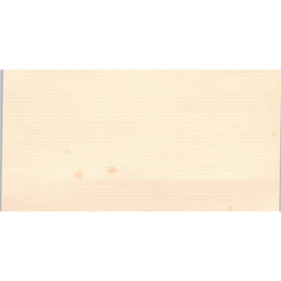 Walt Russell R&R Video Sales & Rentals Long Beach Vintage Business Card SD8-B5