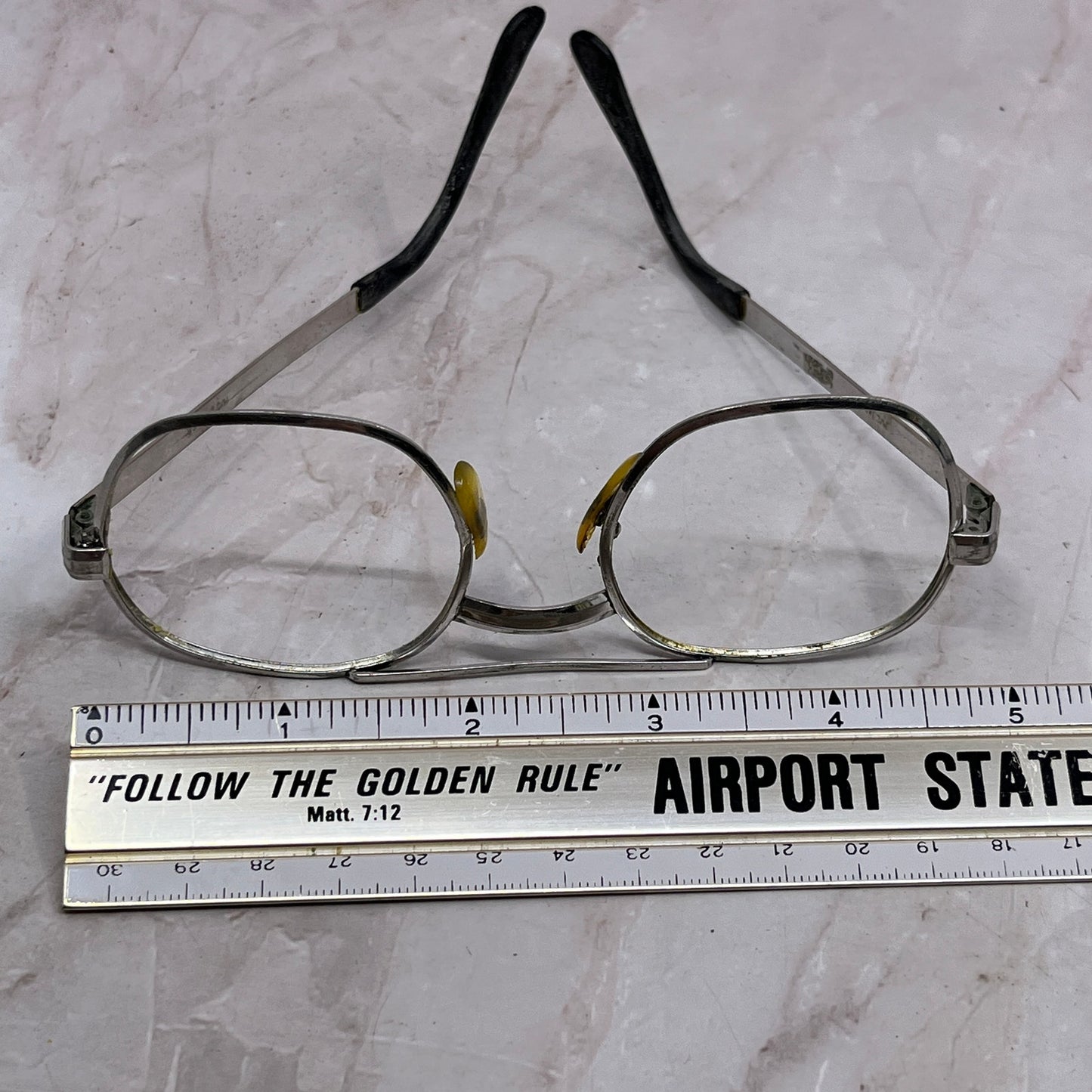 Retro MC/140 Chrome Aviator Sunglasses Eyeglasses Frames TG7-G4-6